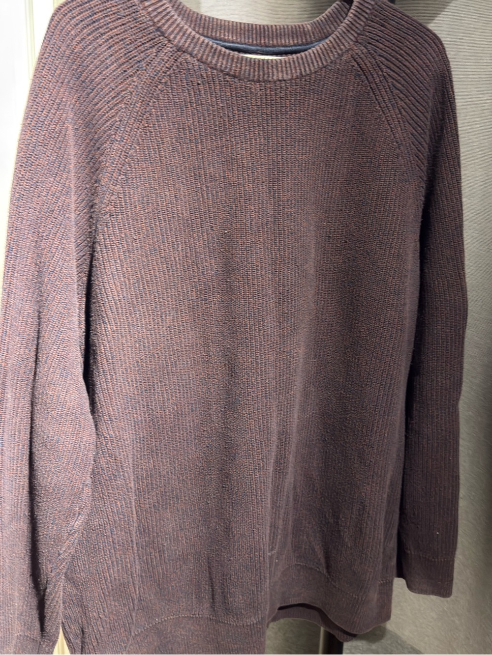 Denver Hayes Men's Crewneck Sweater - Marled Brown